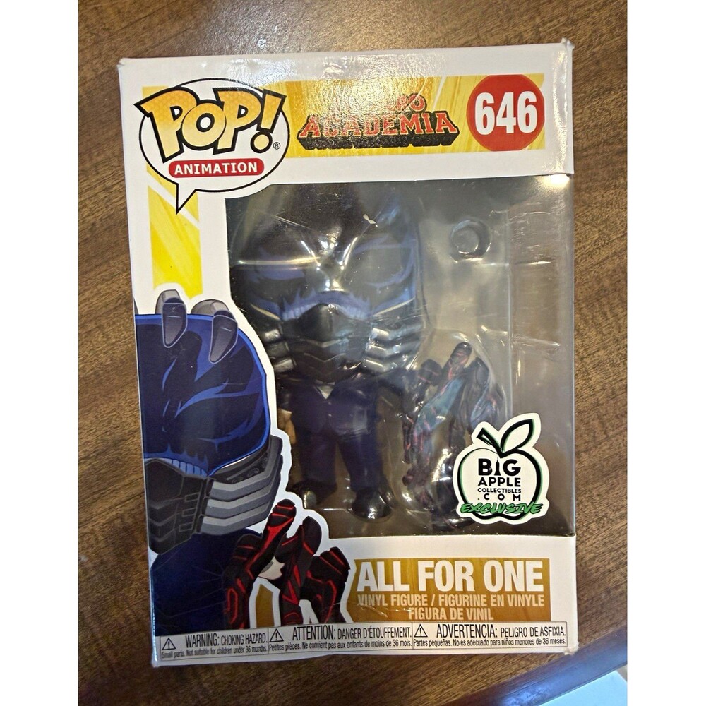 Funko Pop! Animation My Hero Academia All For One Vinyl Figure #646 Exclusive